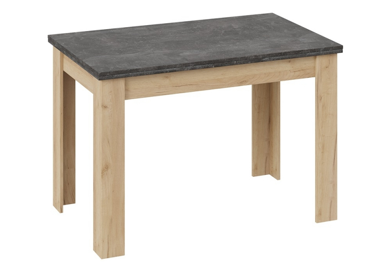 Стол деревянный Промо Тип 4 дуб крафт золотой / ателье темное (67x75). 