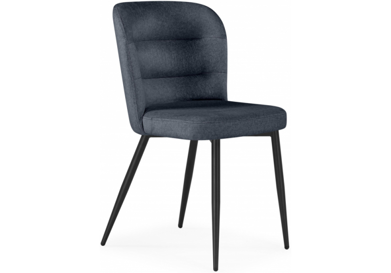 Стул на металлокаркасе Kilian dark gray / black (50x54x80). 